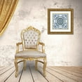 thumbnail image 3 of Allen, Kimberly 20x20 Gold Ornate Wood Framed with Double Matting Museum Art Print Titled - Blue Tiles 2, 3 of 4