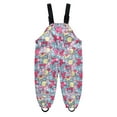 thumbnail image 1 of Pantalon de Pluie à Bretelles pour Enfants, Dessin Animé, pour Bébés Garçons et Filles, Pantalon d'Assaut pour Jouer dans l'Eau, 1 of 9