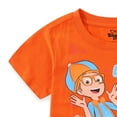 thumbnail image 2 of Blippi Birthday Short Sleeve T-Shirt (Boys), Sizes 2T-7, 2 of 4