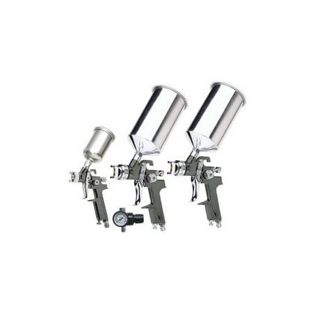 Titan 19220 4 pc HVLP Triple Set-Up Spray Gun Kit