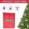 thumbnail image 4 of Christmas Tree Storage Bag Extra Large Christmas Storage Containers, Fits Up to 7.5 Ft Artificial Trees Heavy Duty 600D Oxford Xmas Holiday Tree Bag with Dual Zipper (45" X 15" X 20"), 4 of 9