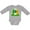 AC-Heather Grey, variant on Inktastic St Patricks Day Cute Irish Gift Boys or Girls Long Sleeve Baby Bodysuit