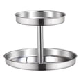 thumbnail image 2 of Bandeja giratoria de 360 ​​grados, antideslizante, para almacenamiento y exhibición de cocina Doble capa, 2 of 8