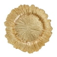 thumbnail image 2 of Plato de cristal para fruta Gloria Plato de servicio decorativo Irregular Dorado, 2 of 9