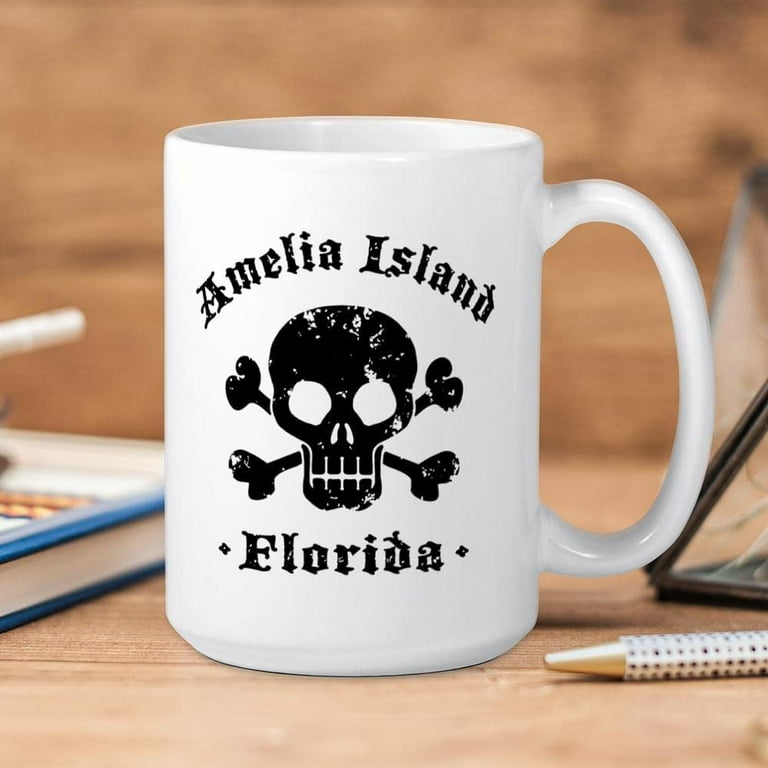 Amelia Island Large Mug Ceramic Coffee Mug, Tea Cup 15 oz - Walmart.com