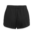 thumbnail image 4 of Gibobby Pantalones dama Cintura elástica casual Yoga Mujeres Pantalones altos Vendaje Cintura Pantalones cortos Mujeres Pantalones de yoga(Negro， L), 4 of 5