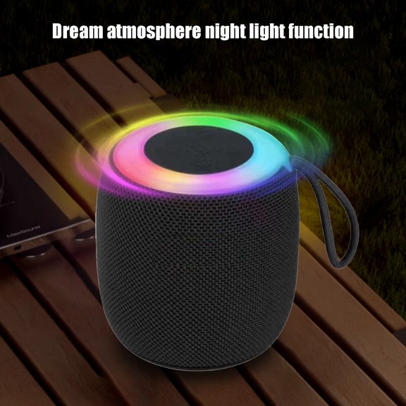 AZXY Speaker,Portable Speaker Bluetooth,Wireless Speakers,Small Outdoor Speaker with Lights Subwoofer for Travel Outside