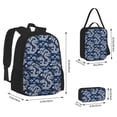 thumbnail image 2 of Easygdp Dragons Mochila para Niños y Niñas con Set de Caja de Almuerzo y Estuche para Lápices 3 en 1, Mochila Escolar Estampada para Adolescentes, 2 of 7