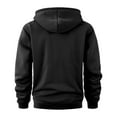 thumbnail image 2 of Yievot Quarter Zip Up Hoodie Men Fleece Lined Hooded Sweatshirt Winter Thick Warm 1/4 Zip Pullover Tops with Pockets, 2 of 6