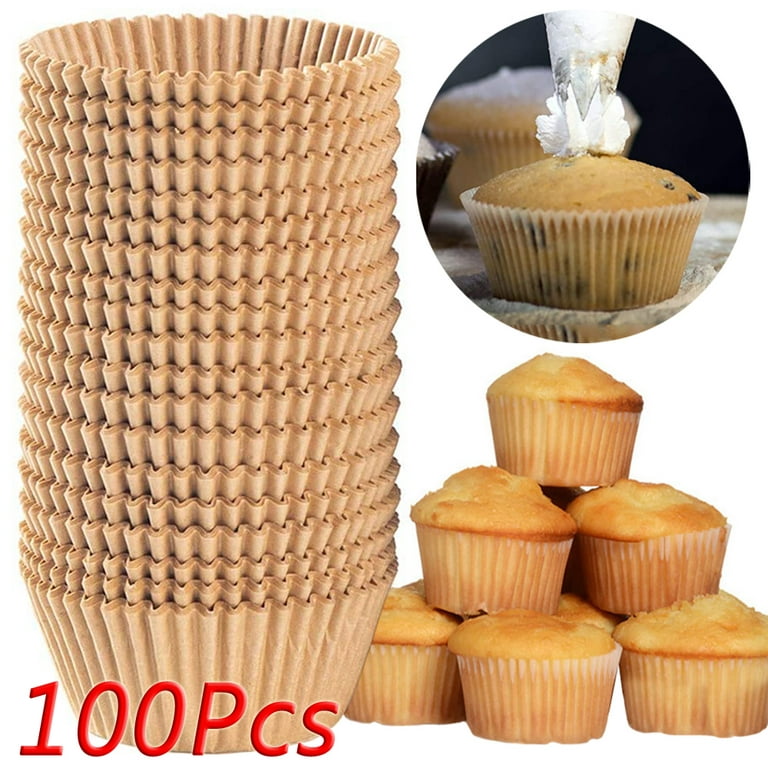 Baking cookie sheets round cake paper cups 150pcs food grade coated paper  tray cupcake cake liners cup muffin case bread no13418