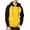 M10-Yellow, variant on Rhuody Men Fall Hoodies Round Neck Long Sleeve Sweatshirts Color Match Pullover Sweatshirt Xl Red