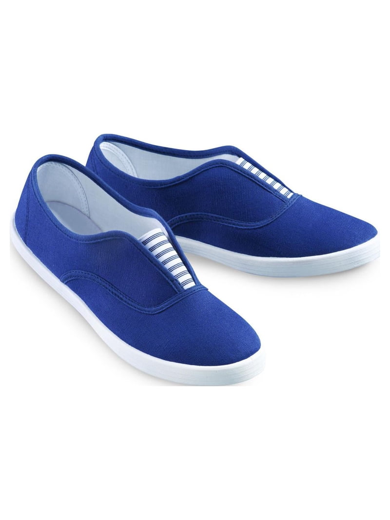 navy blue slip-on dress shoes Jibs Classic Navy