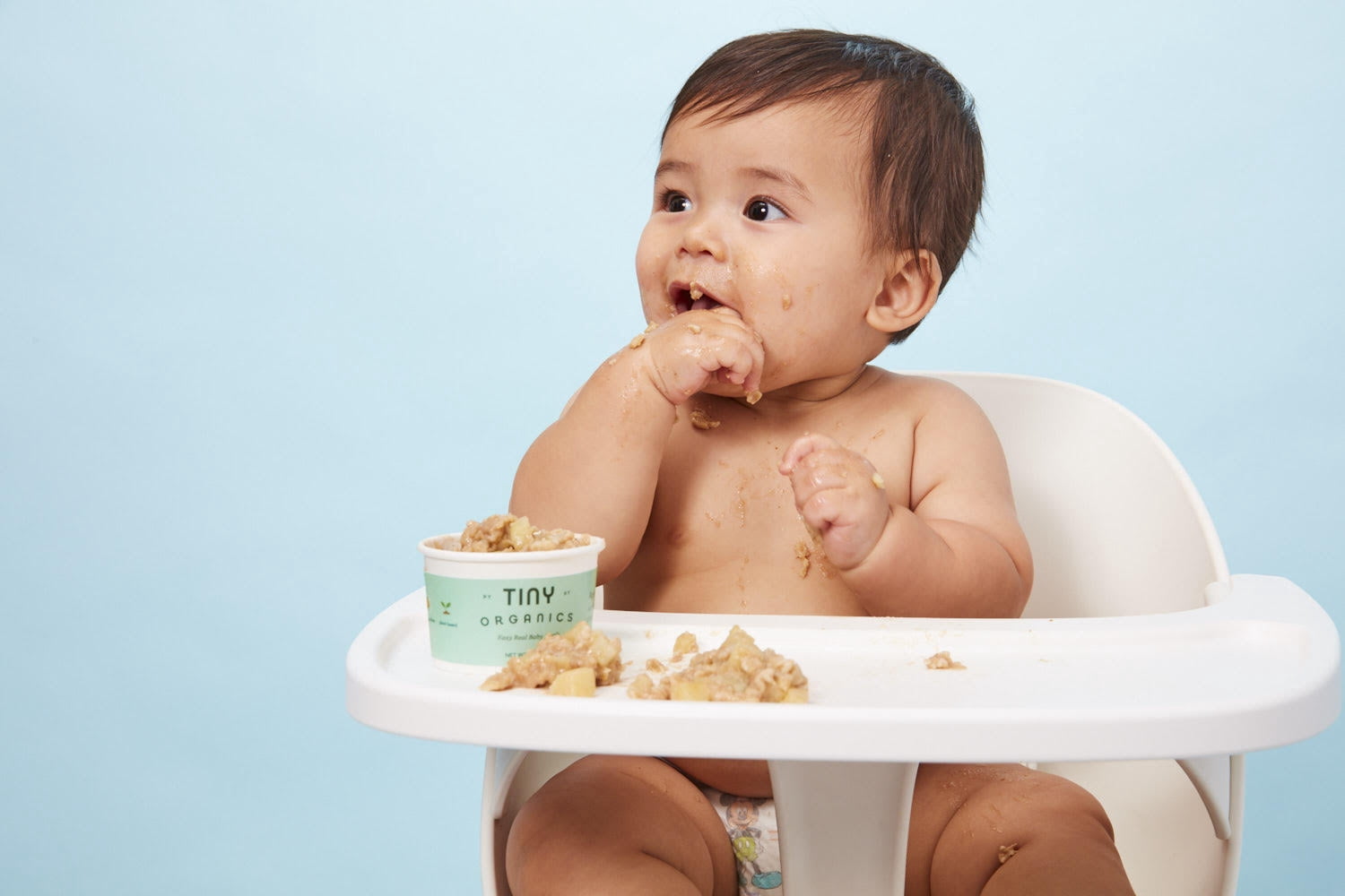 (12 Pack) Tiny Organics - Blueberry Banana Oatmeal