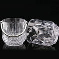 thumbnail image 4 of GOOHOCHY Transparent Acrylic Ice Bucket for Cooling Beers and Wine Portable BreakResistant Design 14cm x 13cm, 4 of 8