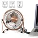 thumbnail image 4 of Ventilador USB de 5 pulgadas, ventilador de mesa de 2 velocidades, miniventilador de metal personal, rotación de 360° para oficina, hogar, camping Sincero Electrónica, 4 of 5