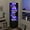 Black, variant on ARTETHYS Corner Shelf with Light 5-Tier Black Storage Cabinet with Drawers Modern Tall Bookshelf Stand for Living Room