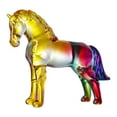 thumbnail image 1 of Estatua de caballo de cristal coleccionable, exhibición decorativa de escritorio, regalo, adorno Feng Shui Estilo E, 1 of 9