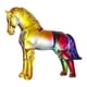 thumbnail image 1 of Estatua de caballo de cristal, obra de arte, estantería, figura en miniatura, adorno Fengshui, animal Estilo E, 1 of 9
