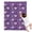 Purple Fairy Unicorn, variant on Purple Fairy Unicorn Pattern Blanket,Comfortable Soft Flannel Throw Blanket,All Season,Warm Lightweight Blankets for Sofa Bed Couch Living Room Chair,30"x40"