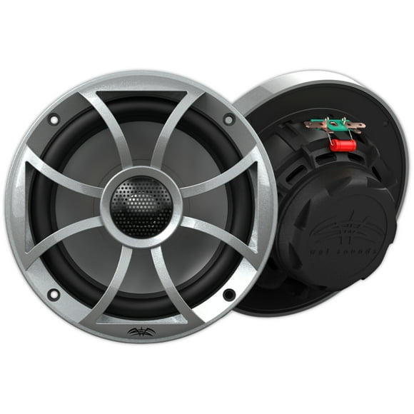 Bocinas Coaxiales Marinas Wet Sounds RECON 6-S 120 Watts 6.5 Pulgadas 4 Ohms Color Plata Wet Sounds RECON6S