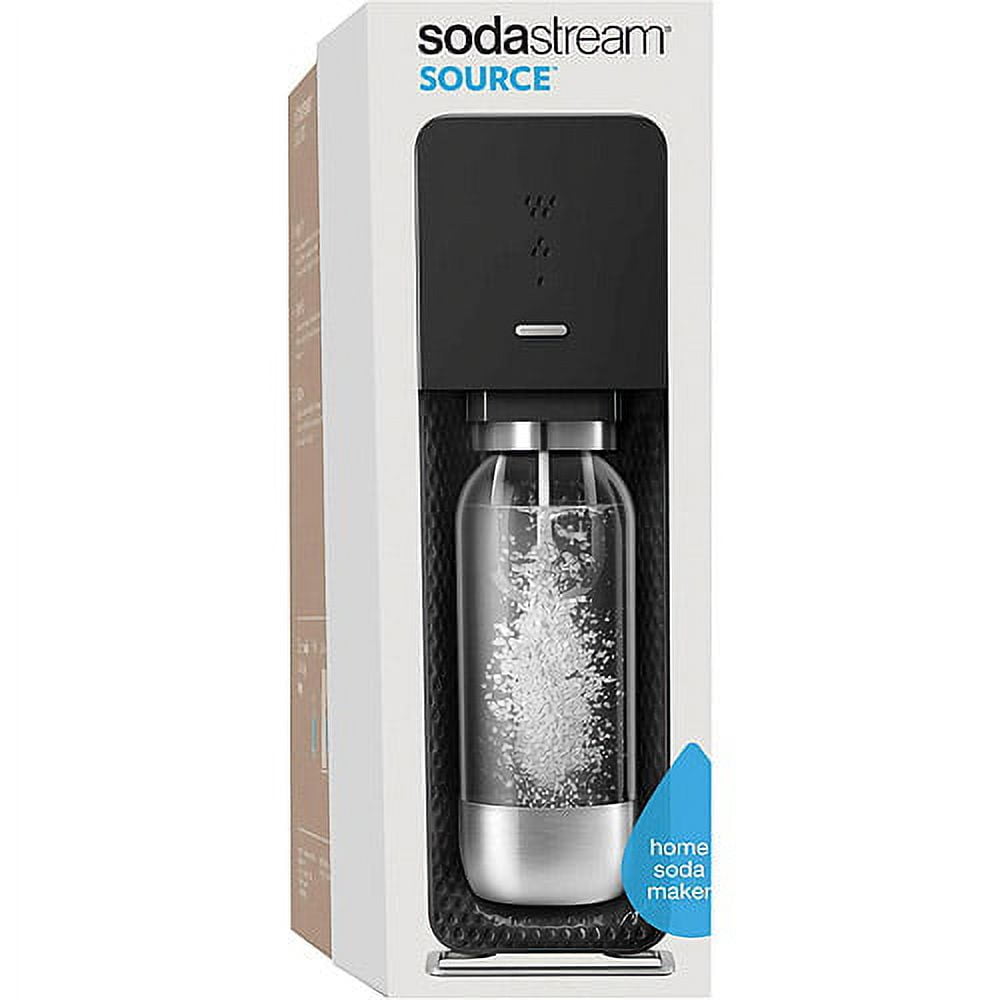 Sodastream Source Power Aluminium Noir Argent 1L 