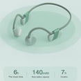 thumbnail image 4 of Ordro Bh318 Bluetooth 5,0 Auriculares De Conducción Ósea Auriculares Inalámbricos A Prueba De Sudor Auriculares Deportivos Impermeables Manos Libres Con Micrófono Speravity EL012194-00, 4 of 6