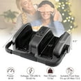 thumbnail image 3 of Costway Foot & Calf Massager Deep Kneading Shiatsu Massager Machine with Heat Gray, 3 of 10