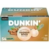 Dunkin' Winter Edition Medium Roast K-Cup Coffee Pods, Eggnog Spice (54 Count)