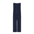 thumbnail image 6 of Cotton Linen Two Piece Sets for Women 2025 Wide Leg Two Piece Pants Set Casual Tank Tops Two Piece Outfits Summer Lounge Set, Limited Time Offer, 6 of 6