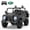 Black, variant on SaveJoy Licensed Land Rover Defender 24V 2-Seater Ride-On, 4WD 400W Electric Truck with Motorized Dump Bed & Remote, Black