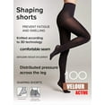 thumbnail image 2 of Tights Conte Velour Active 100 Den - Matte Support  Compression, 2 of 8
