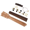 thumbnail image 1 of Ukulele Neck Making Kit, Rosewood Fretboard Easy Assembly Ukulele Neck Kit Multifunctional  for Handcraft, 1 of 7