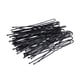thumbnail image 1 of 300Pcs Pines Bobby U Pernos para el cabello Negro No Slip Grip Thin Bobby Pines Pinzas para el pe CACAGOO Pinzas de cabello, 1 of 5