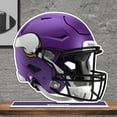 thumbnail image 2 of Minnesota Vikings 10" Speed Helmet Standee, 2 of 2