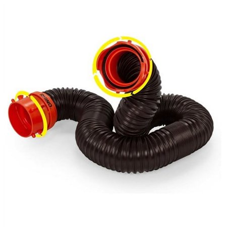 Camco Rhino FLEX 5 Feet Sewer Hose Extension with Swivel Bayonet and Lug Rhino FLEX 5 Feet Sewer Hose Extension with Swivel Bayonet and Lug