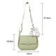 thumbnail image 2 of Bolso de hombro de PU nuevo de verano, bolso cuadrado pequeño, bolso de hombro de mujer verde, 2 of 5