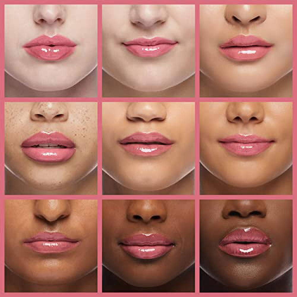 (2 pack) Rimmel Stay Glossy Lip Gloss, Claridge's Ruby
