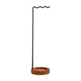 thumbnail image 1 of Colaxi Wind Chime Stand Calligraphy Brush Pen Holder with Wood Base Metal Rack Support for Hanging Pendant Flower Pots Wedding Event black, 1 of 8
