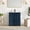 California Queen, variant on Bathroom Vanity Set with Ceramic Sink, 27.8" Modern Storage Cabinet with Drawers and Cabinet, Compact Freestanding Vanity for Small Bathrooms, Powder Room, or Apartment, White, Easy Assembly
