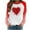 Red#C, variant on qucoqpe Womens Crewneck Sweatshirt Casual Loose Pullover Tops Love Heart Graphic Shirts Valentine's Day Gifts