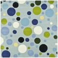 thumbnail image 6 of SAFAVIEH Soho Dots Polka Dots Wool Area Rug, Blue/Multi, 6' x 9', 6 of 9