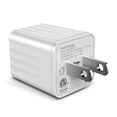 thumbnail image 2 of Double USB Wall Charger Fast Charging Adapter 5V 1A/2.1A Compatible for Smartphones Tablets(White 2.1A), 2 of 8