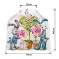 thumbnail image 2 of PKQWTM Cute Bunny Love Card Valentine Day Rabbit Nursing Cover Baby Breastfeeding Infant Feeding Cover Baby Car Seat Cover, 2 of 2