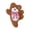 Brown, variant on Cmunyle Bear Shaped Catnip Pet Toy Interactive Teething Play Toy Washable Design For Boredom And Anxiety Relief Suitable For Household Cats Small Dogs Daily Entertainment Use