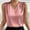 Pink, variant on SNKSDGM Female Tank Tops for Women 2025 Loose fit Spaghetti Strap Tank Top Crop Women Summer V Neck Casual Soild Color Satin Sleeveless Basic Vest Shirt Fashionable Sleeveless Top Xl