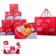 thumbnail image 1 of ZOUBAOQ Cadeau Surprise de la Saint-Valentin Enveloppe Rouge Rebondissante Anniversaire Partout Enveloppes Rouge Volant, 1 of 8