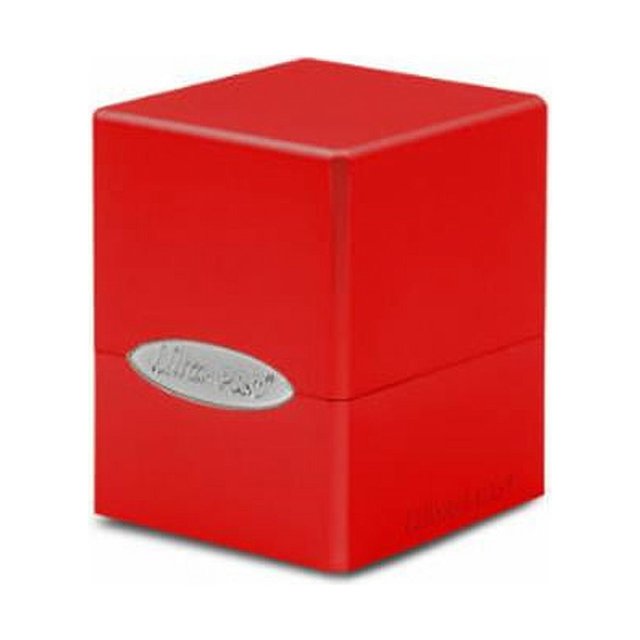 Ultra Pro ULP15587 Pacific Satin Cube Deck Box, Red