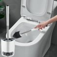 thumbnail image 4 of cepillo de baño Cepillo de con soporte de secado conjunto en y de piezaza interno hueco Durable invitados - Base triangular, 4 of 8