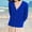 Blue, variant on BODOAO Women's Classic Button Down Long Sleeve V-Neck Soft Knit Sweater Cardigan Women's Classic Down Long Sleeve V Neck Soft Knit Sweater Blue L