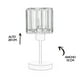 thumbnail image 2 of Lámpara de mesa Decolamp Metal con cristal foco 7W 2184, 2 of 3